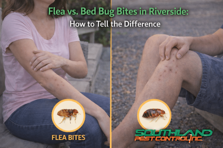 Flea vs. Bed Bug Bites in Riverside: How to Tell the Difference