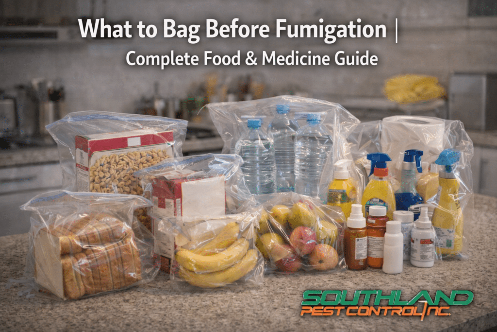 Do I Need to Bag Everything Before Fumigation? Food, Medicine, and Household Items Guide