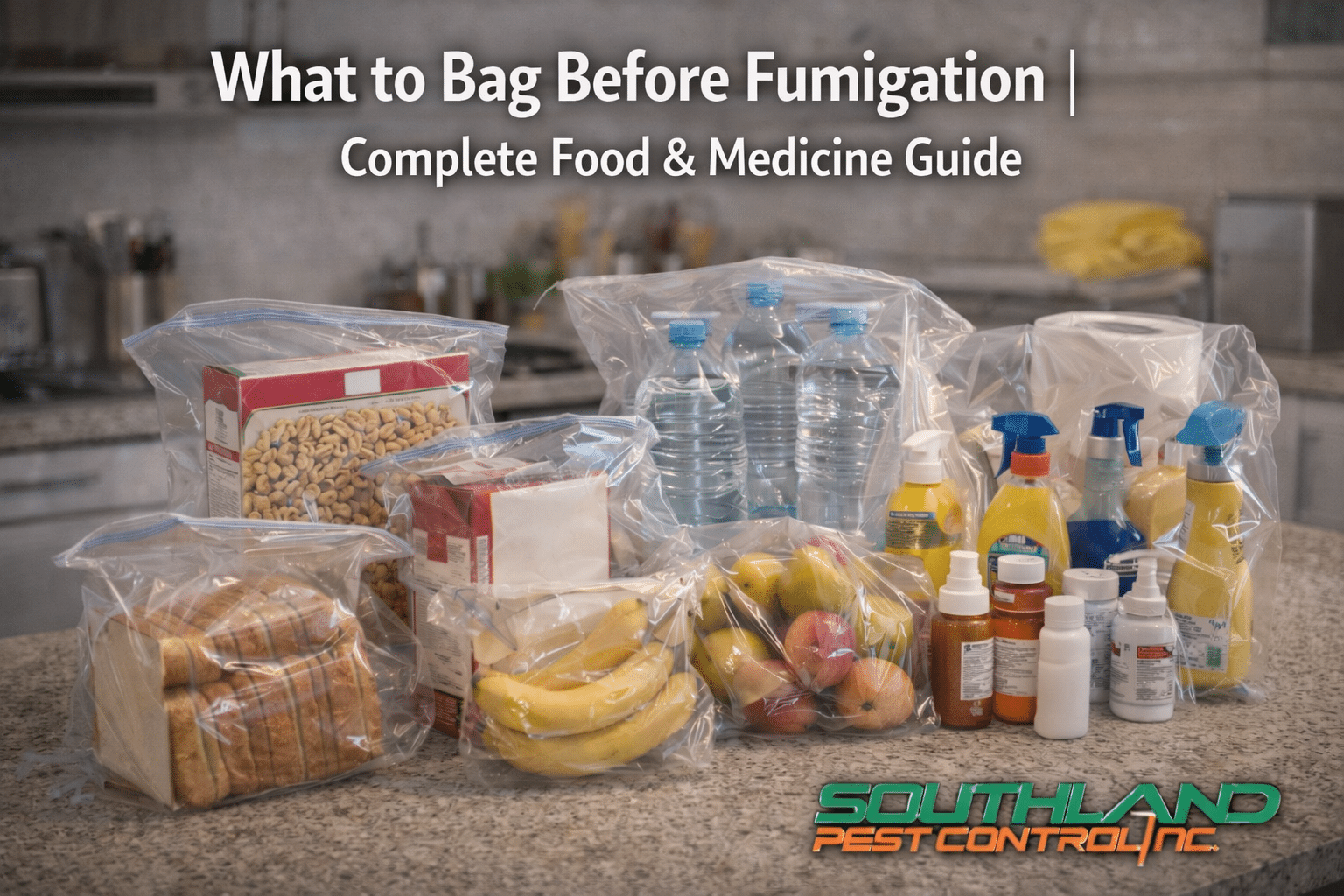 Do I Need to Bag Everything Before Fumigation? Food, Medicine, and Household Items Guide
