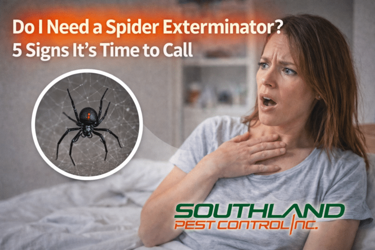 Do I Need an Exterminator for Spiders? (5 Signs It’s Time)
