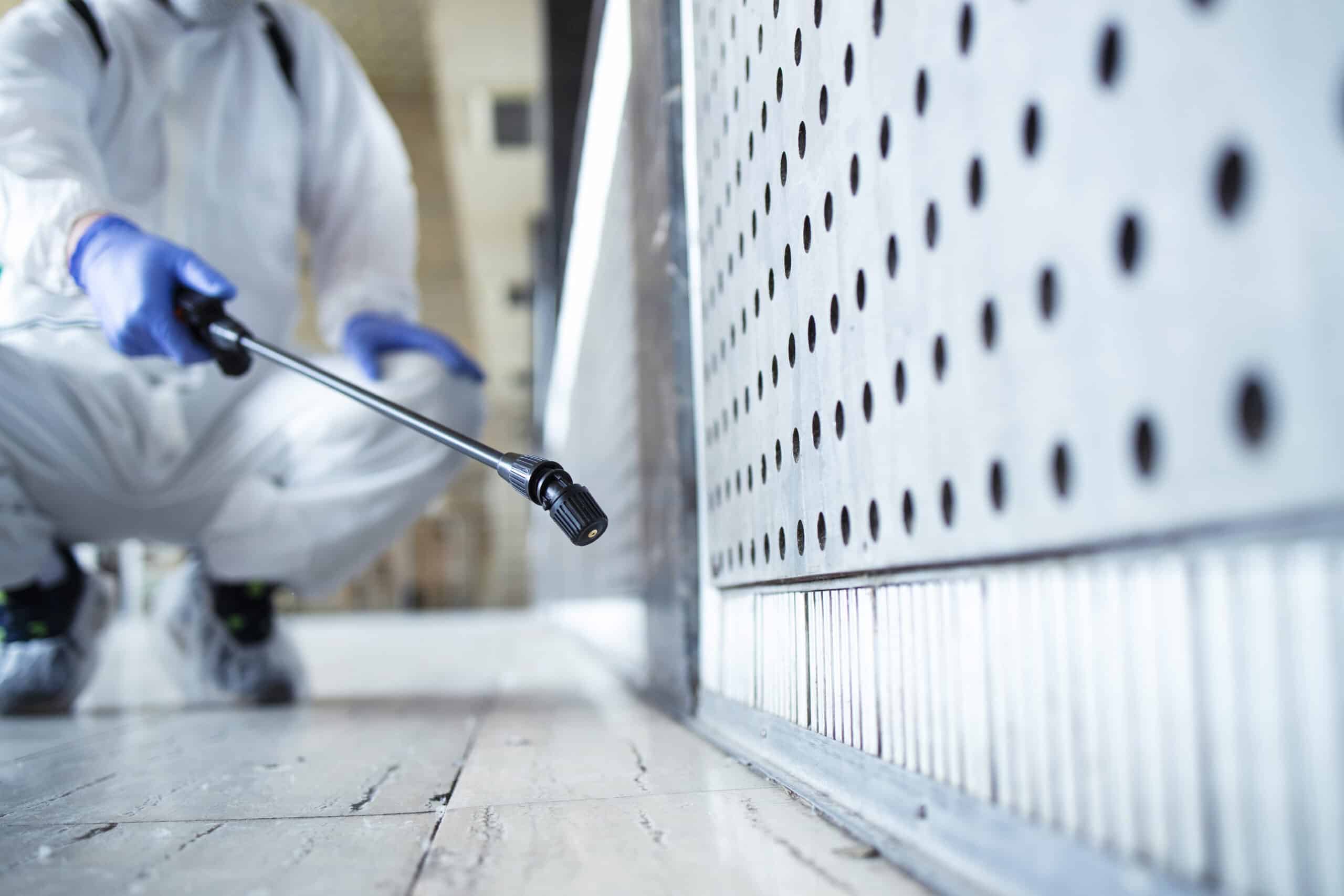 Southland pest control umigating home for termites in riverside california